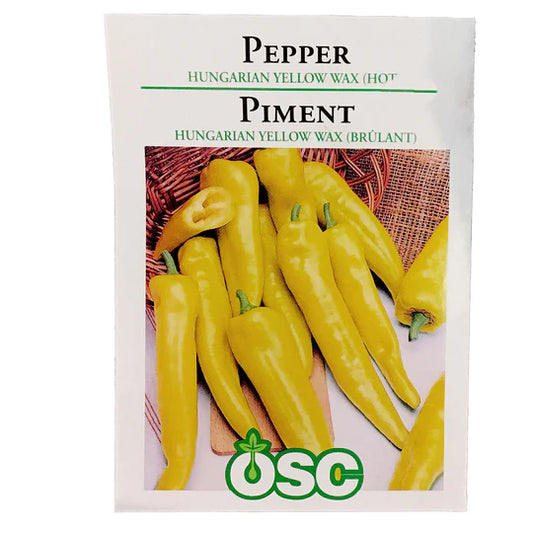 Hungarian Yellow Wax Peppers (Hot)