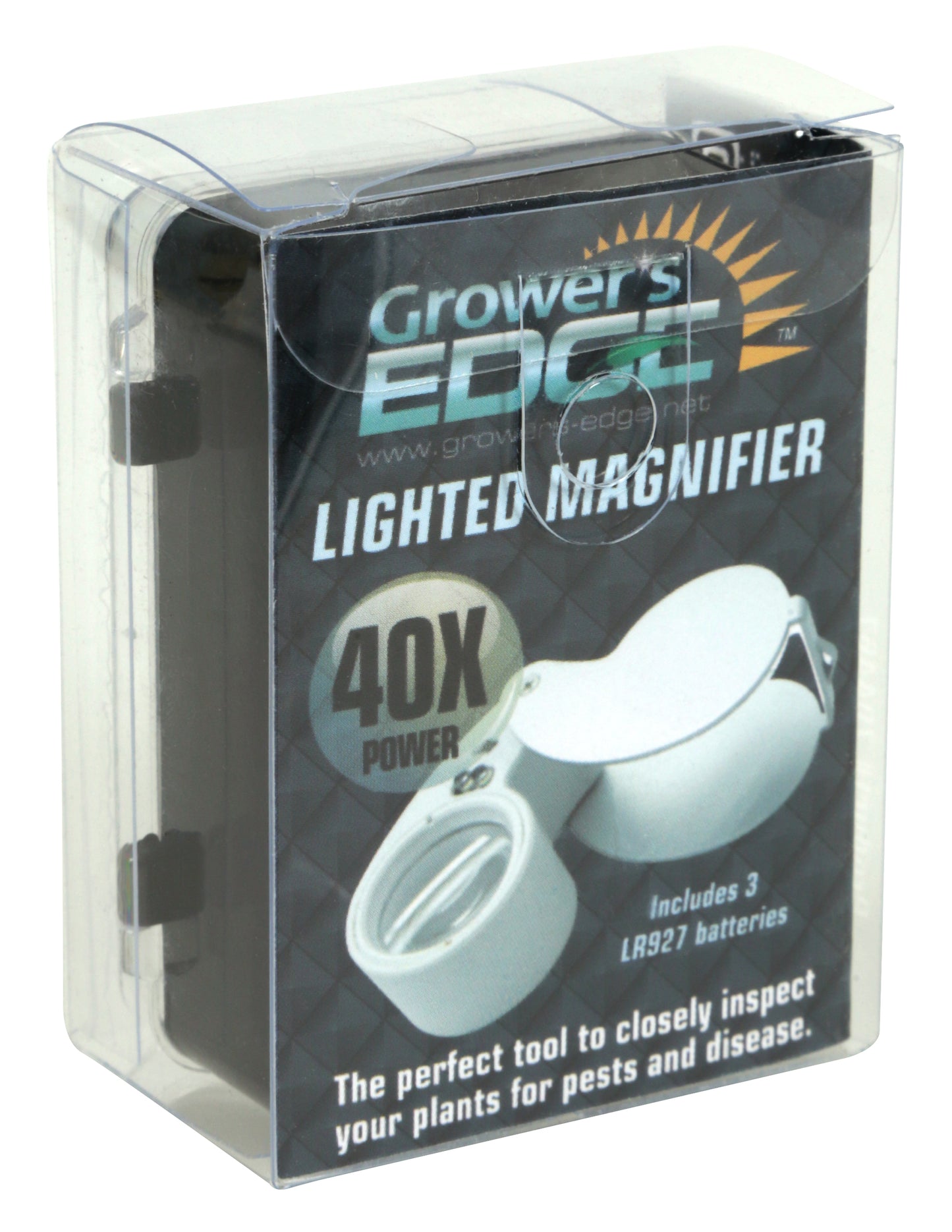 Grower's Edge Loupe Magnifier 40x w/ LED illumination